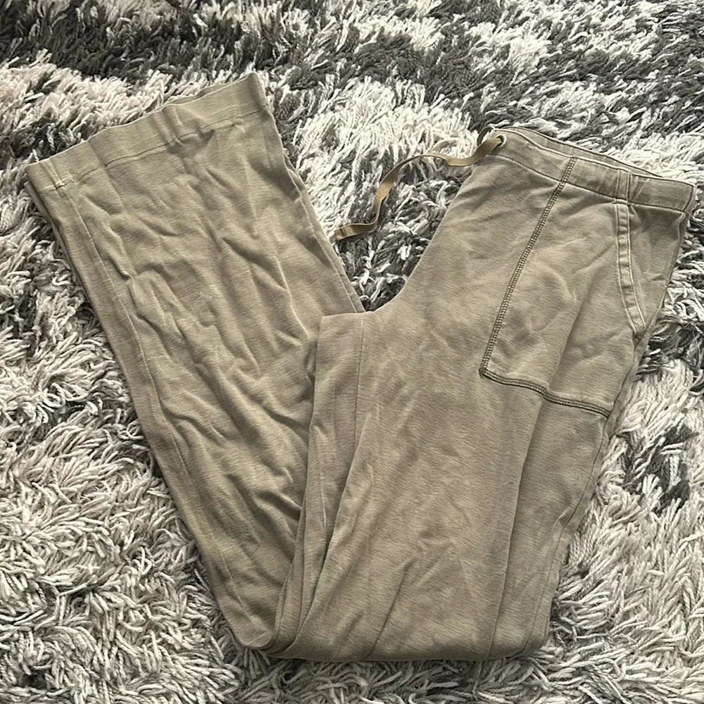 Green Tan J. Crew Pants
